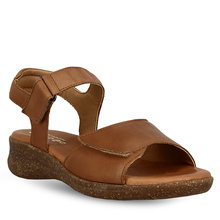 Γυναικεία Δερμάτινα Πέδιλα Comfort Flex & Go Moon Light Sd1131