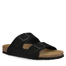 Women's Leather Sandals Plakton 180010 Negro