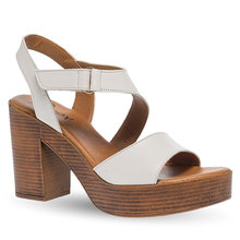 Women's Leather Heeled Sandals Parex 11625106