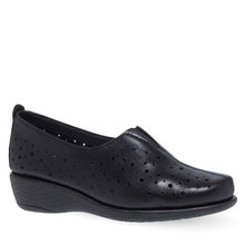 Γυναικεία Δερμάτινα Slip On Παπούτσια Flex & Go 12929006