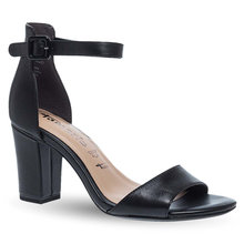 Γυναικεία Δερμάτινα Πέδιλα Με Τακούνι Tamaris 1-1-28326-42 001