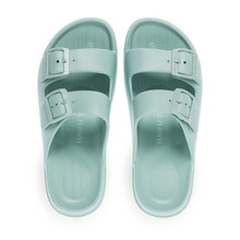 Women's Slides With Two Straps Luofu 11829034