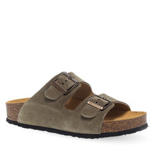 Γυναικεία Δερμάτινα Σανδάλια Plakton 340010 Light Kaki 717 X