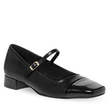 Women's Leather Mary Jane Shoes Maison Minrelle 13230003