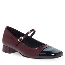 Women's Leather Mary Jane Shoes Maison Minrelle 13230003