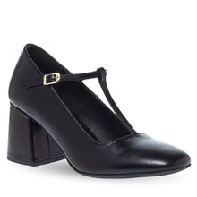 Women's Leather Mary Jane Shoes Maison Minrelle 13230007