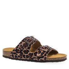 Γυναικεία Δερμάτινα Σανδάλια Plakton 180010 Νο 5 Leopard