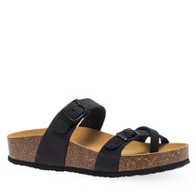 Γυναικεία Δερμάτινα Σανδάλια Plakton 341032 Negro