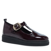 Women's Leather Mary Jane Shoes Maison Minrelle 13232008