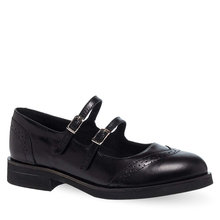 Women's Leather Mary Jane Shoes Maison Minrelle 13232015