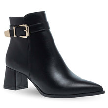 Γυναικεία Δερμάτινα Μποτάκια Maison Minrelle 10332351