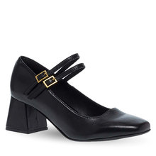 Women's Leather Mary Jane Shoes Maison Minrelle 13232009