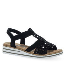 Γυναικεία Δερμάτινα Comfort Πέδιλα Rieker V0646-00