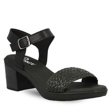 Γυναικεία Δερμάτινα Πέδιλα Με Τακούνι Parex 11625112