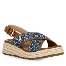 Γυναικείες Πλατφόρμες U.S. Polo Assn. Kate005 Cuo-Blu01