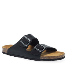 Ανδρικά Δερμάτινα Σανδάλια Plakton 175857 Negro