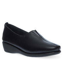 Γυναικεία Δερμάτινα Slip on Παπούτσια Flex & Go 10426004