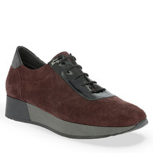 Γυναικεία Δερμάτινα Suede Δετά Sneakers Parex