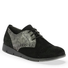 Γυναικείο Δερμάτινο Oxford Με Κορδόνια Parex