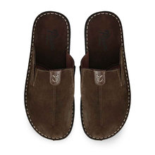 Ανδρικές Δερμάτινες Παντόφλες Σπιτιού Parex 10126297