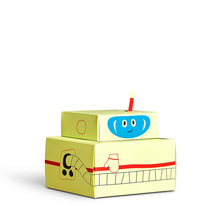 Παιδικές Κάλτσες Happy Socks Xkast08-2200 Gift Box