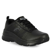 Women's Leather Trainers Skechers 149473_Bbk