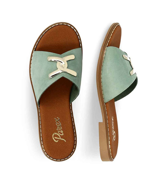 Γυναικεία Δερμάτινα Σανδάλια Parex 11523039