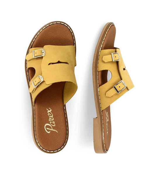 Γυναικεία Δερμάτινα Σανδάλια Parex 11523045