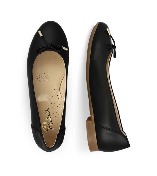 Γυναικείες Δερμάτινες Μπαλαρίνες Parex 10427005