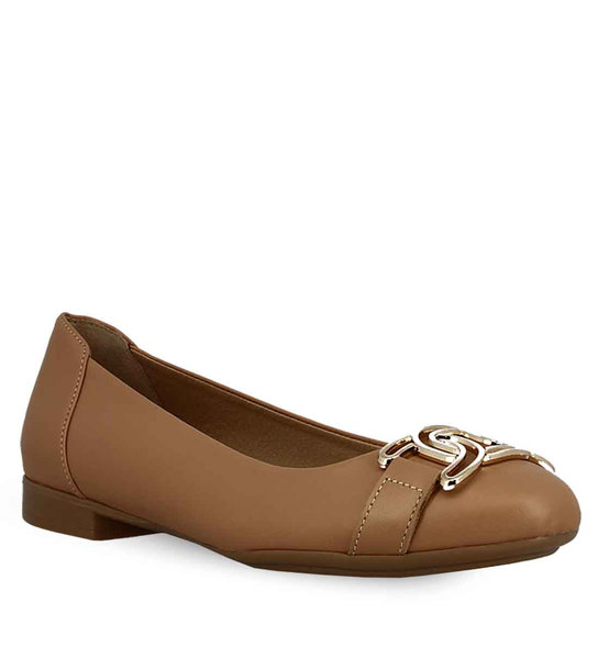 Γυναικείες Δερμάτινες Μπαλαρίνες Parex 10427006