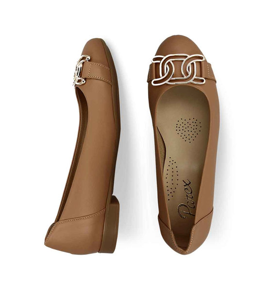 Womens Leather Ballerinas Parex 10427006