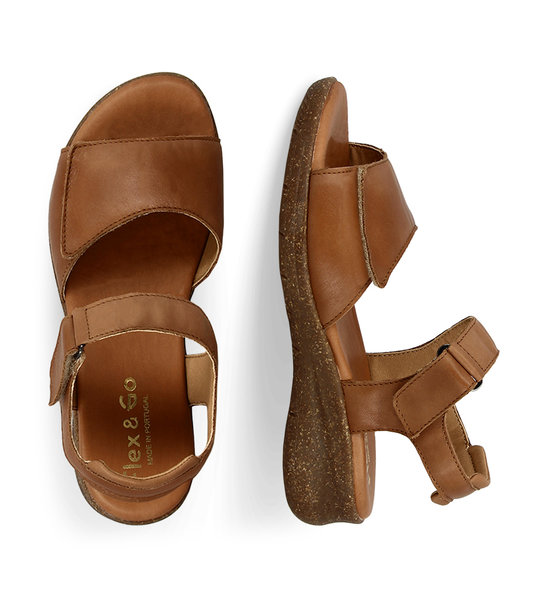 Γυναικεία Δερμάτινα Πέδιλα Comfort Flex & Go Moon Light Sd1131