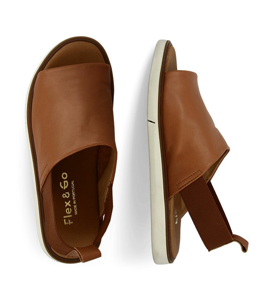 Womens Comfort Sandals Leather Flex & Go Best Before Sd0993