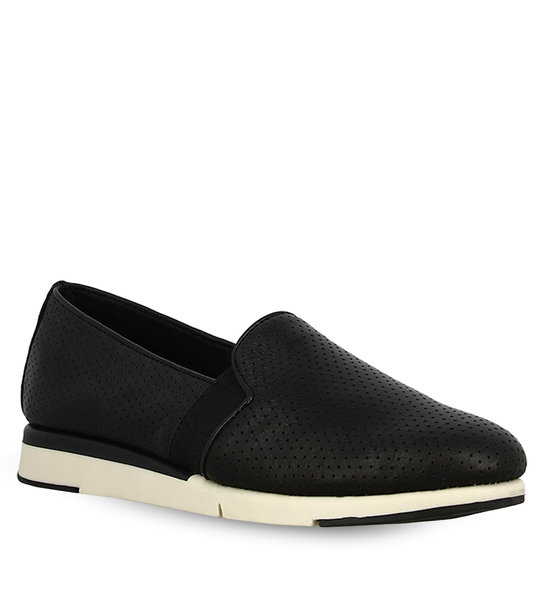 Γυναικεία Δερμάτινα Slip On Παπούτσια Flex & Go Fast Action St1126