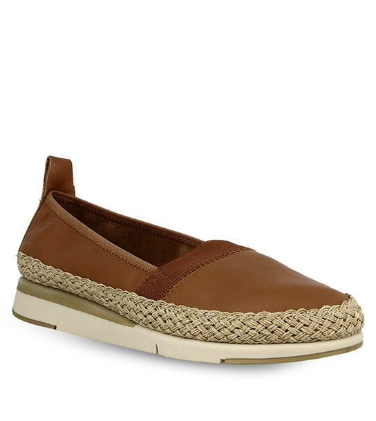 Γυναικεία Δερμάτινα Slip On Παπούτσια Flex & Go Fast Test St1107