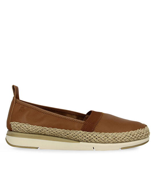 Γυναικεία Δερμάτινα Slip On Παπούτσια Flex & Go Fast Test St1107