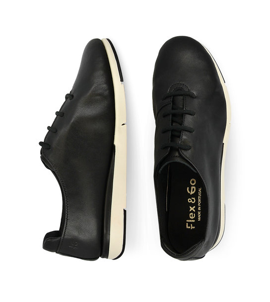 Womens Oxford Shoes Leather Flex & Go Belfast St1105