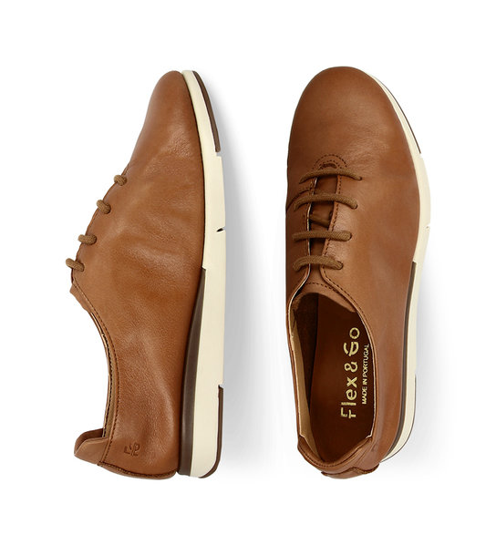 Γυναικεία Δερμάτινα Oxford Παπούτσια Flex & Go Belfast St1105