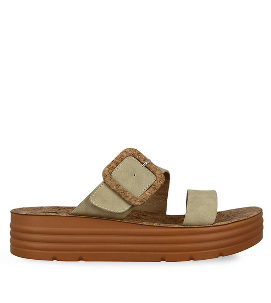 Γυναικεία Flatform Με Δύο Φάσες Parex 12727009