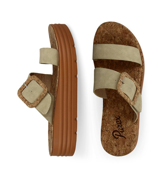 Γυναικεία Flatform Με Δύο Φάσες Parex 12727009