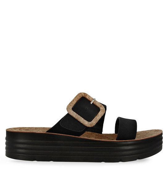 Γυναικεία Flatform Με Δύο Φάσες Parex 12727009