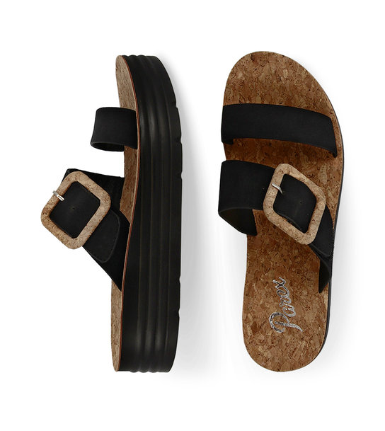 Γυναικεία Flatform Με Δύο Φάσες Parex 12727009