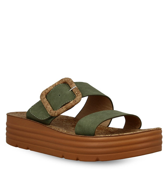 Γυναικεία Flatform Με Δύο Φάσες Parex 12727009