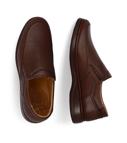 Ανδρικά Δερμάτινα Slip On Παπούτσια Parex 12927008