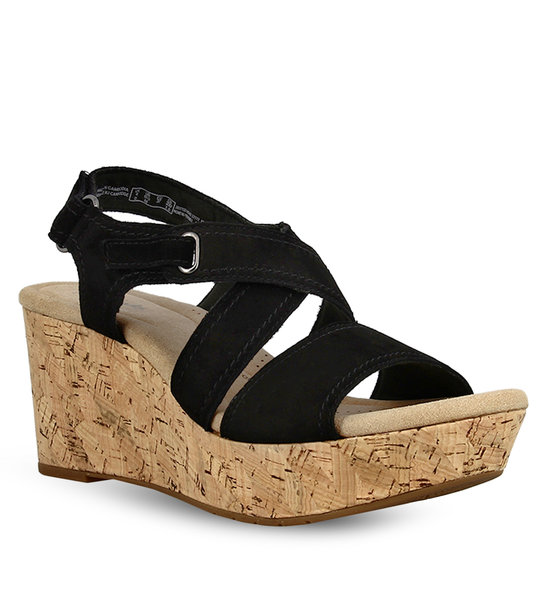 Γυναικείες Δερμάτινες Πλατφόρμες Clarks 26171321