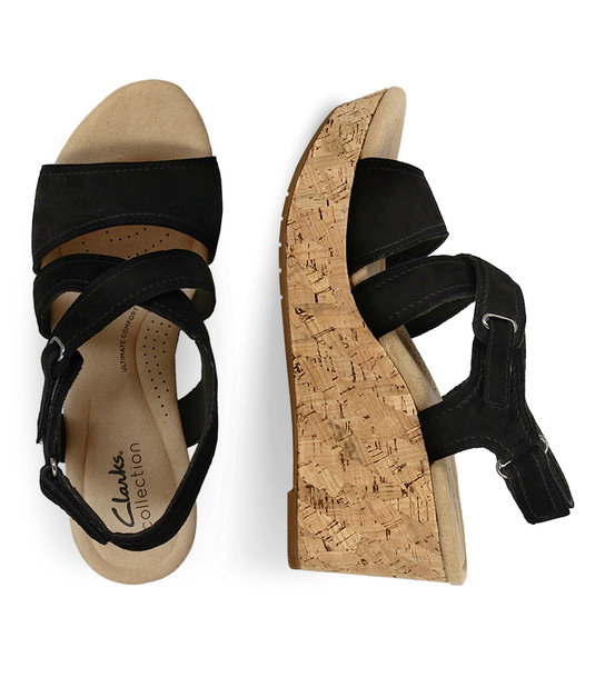 Γυναικείες Δερμάτινες Πλατφόρμες Clarks 26171321