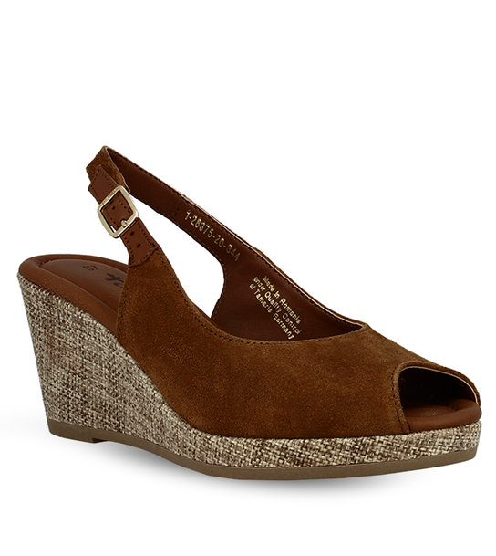 Γυναικείες Δερμάτινες Πλατφόρμες Tamaris 1-1-28375-20 344