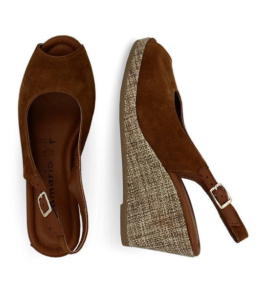 Γυναικείες Δερμάτινες Πλατφόρμες Tamaris 1-1-28375-20 344