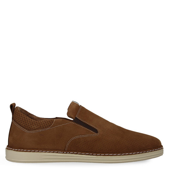 Mens Leather Slip On Parex 12927012