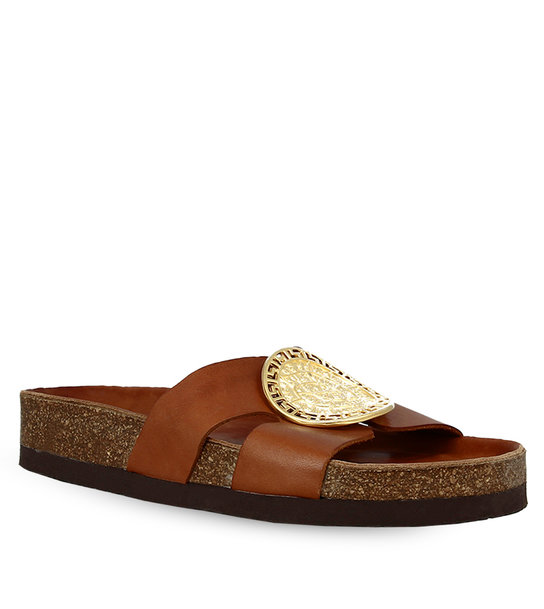 Γυναικεία Δερμάτινα Σανδάλια Parex 11527076